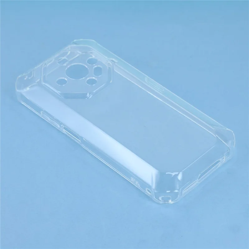For Ulefone Armor X16 Case Soft TPU Drop Protection Phone Cover - Transparent