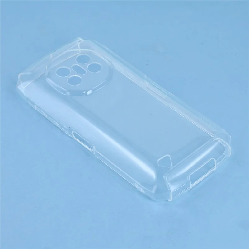 Чехол для Doogee Fire 3 Pro, мягкий ТПУ, защита от падения, чехол для телефона - прозрачный