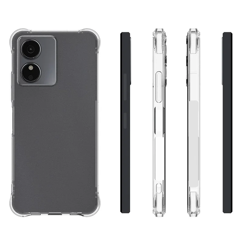 TPU Phone Case For HMD Key 4G  /  Aura 2  /  Arc 4G Non Slip Transparent Mobile Phone Cover