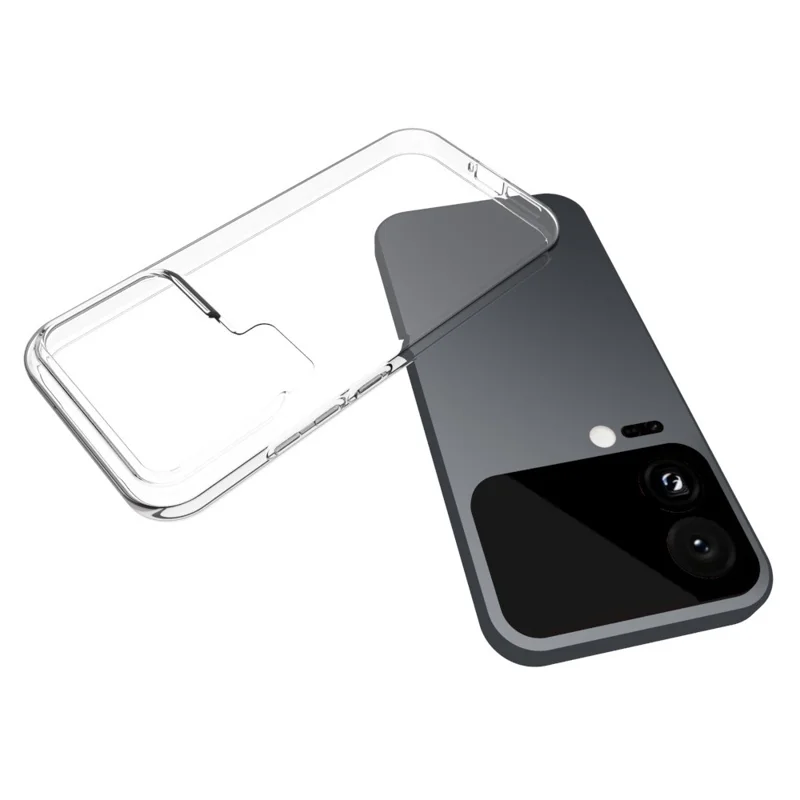 For Xiaomi 17 Pro Case Watermark Resistant TPU Clear Phone Back Cover