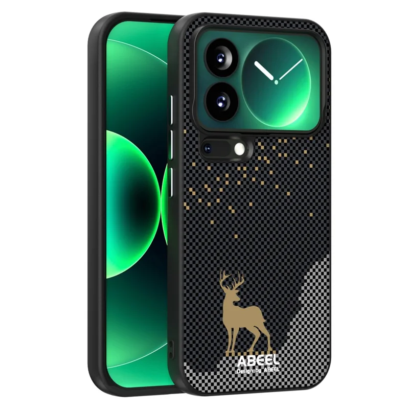 ABEEL For Xiaomi 17 Pro Magnetic Case Ultra Slim PC TPU Phone Back Cover - Deer