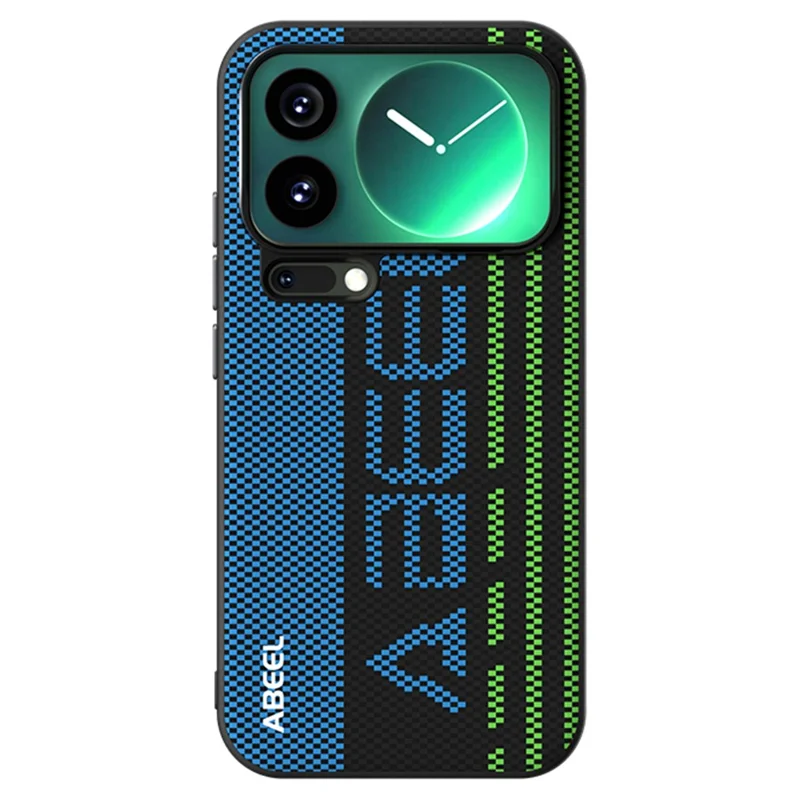 ABEEL For Xiaomi 17 Pro Max Magnetic Case Micro-Embossing 6D Printed PC TPU Aluminum Alloy Leather Phone Cover - Outstanding No. 1