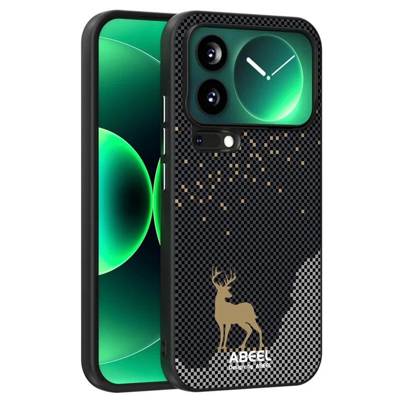 ABEEL For Xiaomi 17 Pro Max Magnetic Case Ultra Slim PC TPU Phone Back Cover - Deer