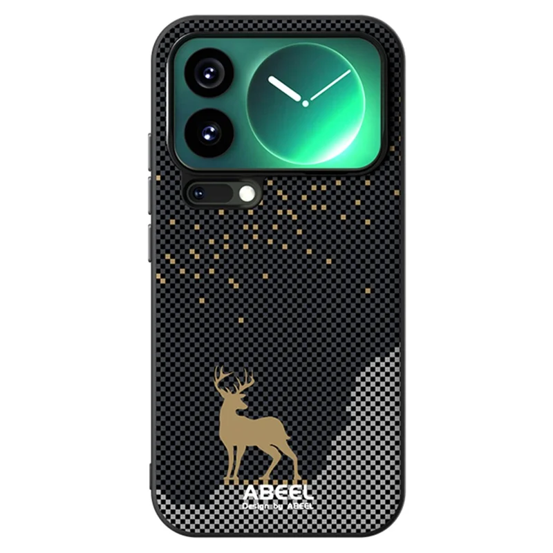 ABEEL For Xiaomi 17 Pro Max Magnetic Case Ultra Slim PC TPU Phone Back Cover - Deer