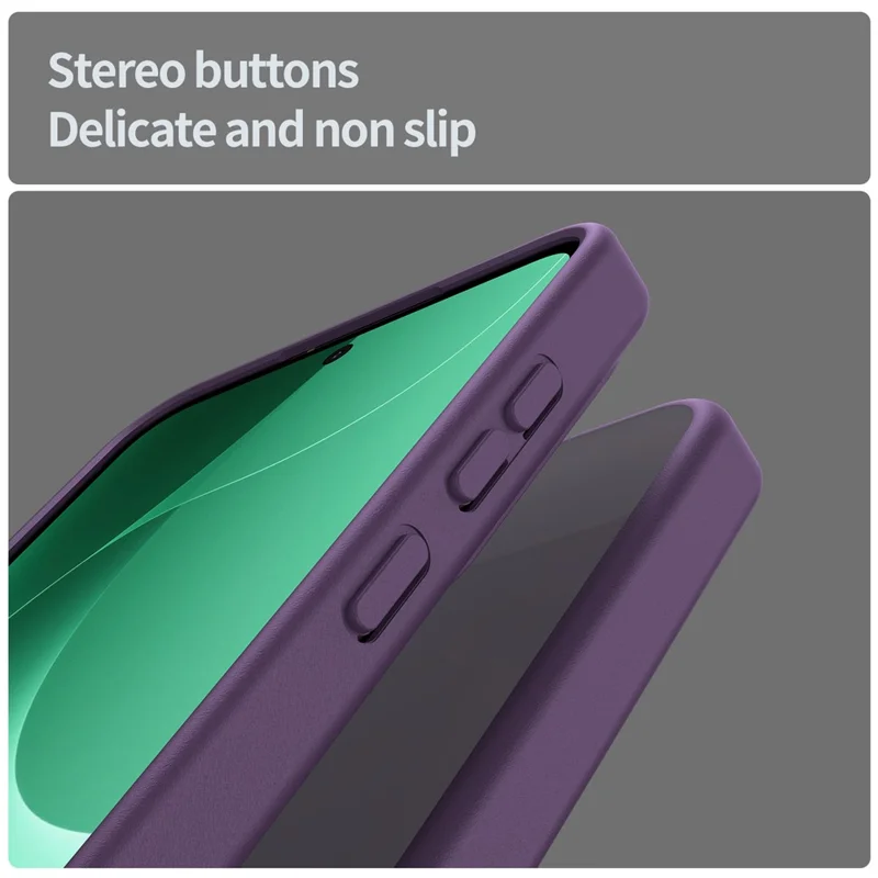 For Samsung Galaxy S24 FE Case Skin Touch Matte Anti Drop TPU PC Phone Back Cover - Purple