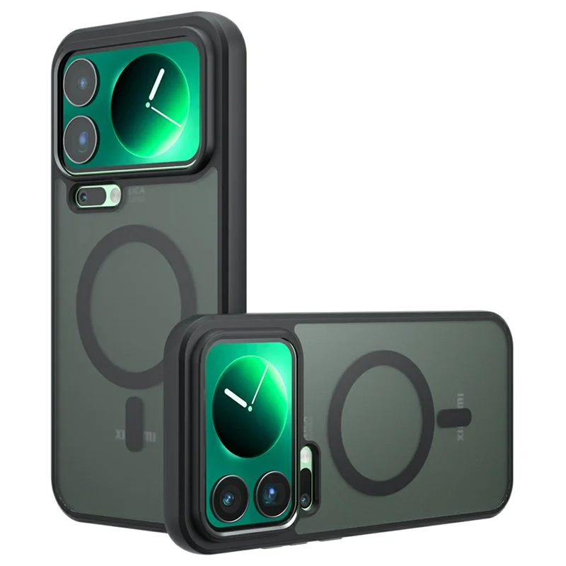 Étui compatible avec Xiaomi 17 Pro Max MagSafe TPU + Peau de touche mate en PC Couverture de téléphone