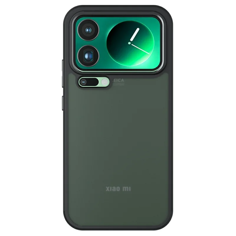 Til Xiaomi 17 Pro Max Case Skin-Touch TPU + PC Matt Telefonskal, Transparent Sort