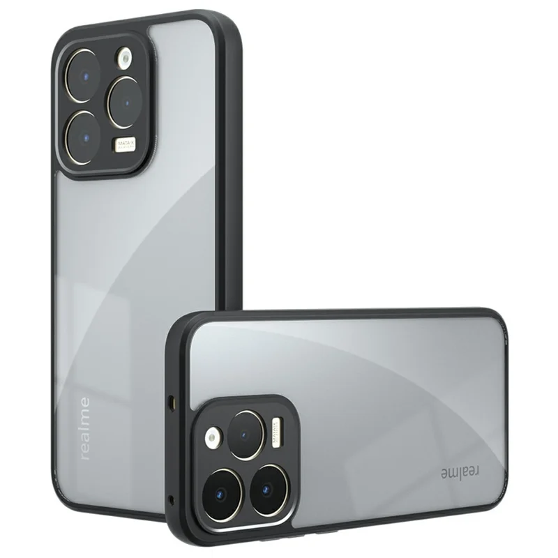 Capa para Realme 15T 5G Caso TPU + PC à Prova de Choque Transparente