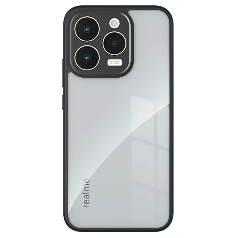 Capa para Realme 15T 5G Caso TPU + PC à Prova de Choque Transparente