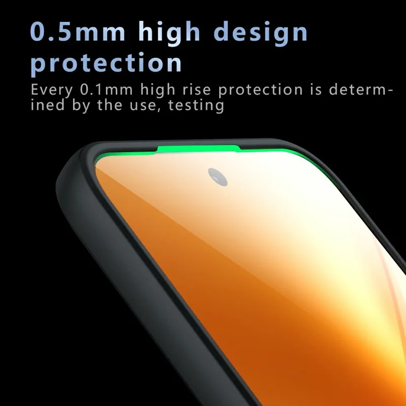 Capa para Realme 15T 5G Caso TPU + PC à Prova de Choque Transparente
