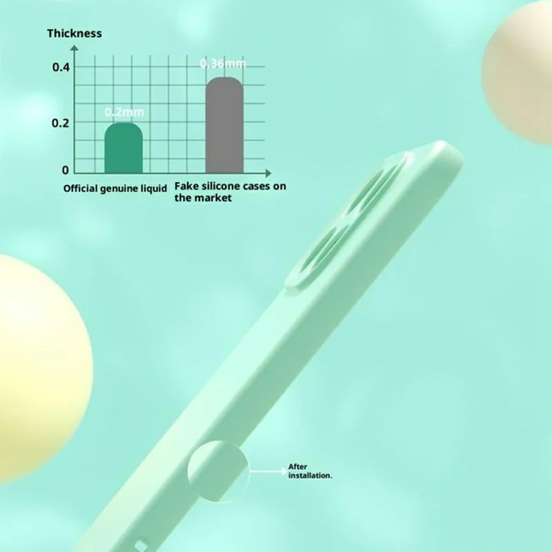 YCADEN For Xiaomi 17 Case Precise Cutouts TPU Phone Back Cover - Grass Green