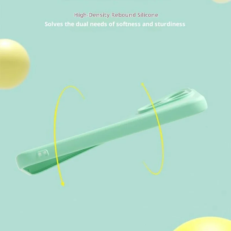 YCADEN For Xiaomi 17 Case Precise Cutouts TPU Phone Back Cover - Grass Green