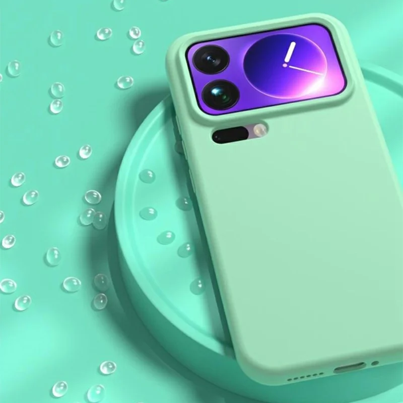 YCADEN For Xiaomi 17 Pro Max Case Precise Cutouts TPU Phone Back Cover - Grass Green