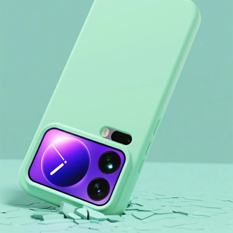 YCADEN For Xiaomi 17 Pro Max Case Precise Cutouts TPU Phone Back Cover - Grass Green