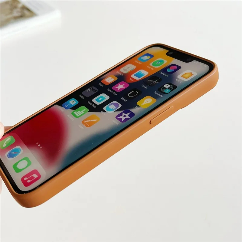 Custodia YCADEN per iPhone 13 Pro Max Cover Protettiva per Telefono in TPU con Ritagli Precisi - Marrone