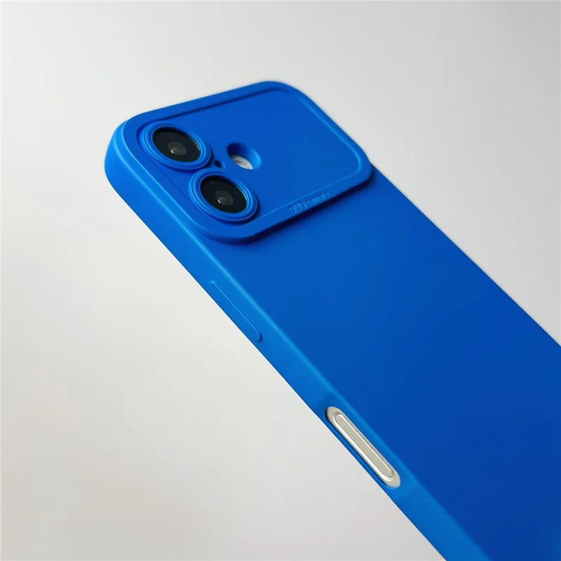 YCADEN For iPhone 16 Case Precision Cutout TPU Protective Phone Cover - Brown