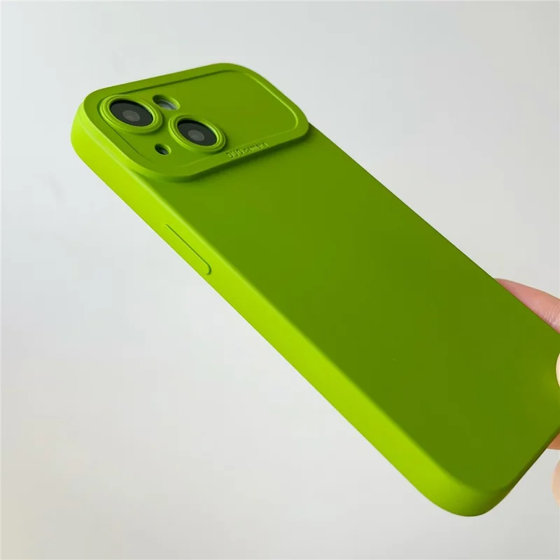 YCADEN Чехол для iPhone 15 Точные вырезы TPU Защитная телефонная крышка - Зеленый