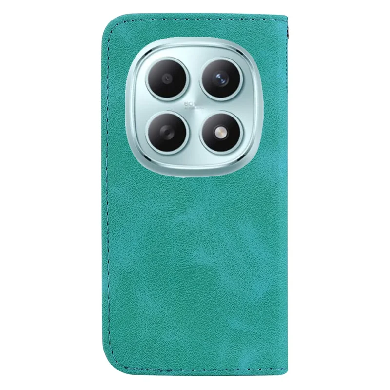 Capa de Telefone com Impressão de Padrão em Forma de 7 e Alça para Xiaomi Redmi Note 15 5G (China) - Verde