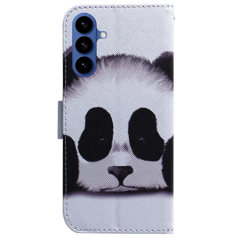For Samsung Galaxy S26 / S26 Pro Wallet Case Pattern Print Leather Phone Cover - Panda