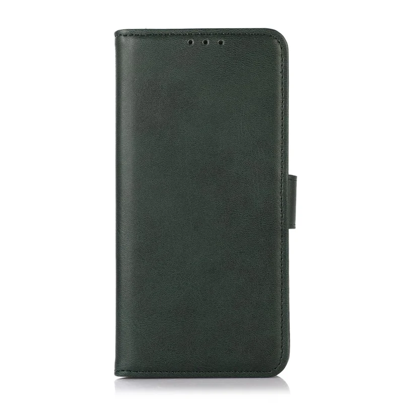 For Xiaomi 17 Pro Max Case Cowhide Texture Leather Wallet Phone Cover with Stand - Green