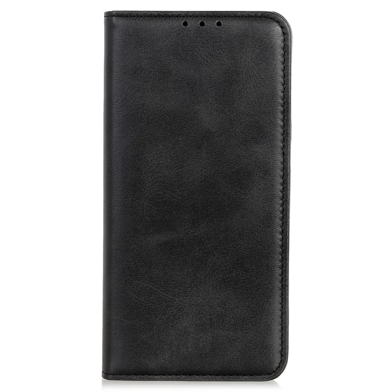 Per Motorola Moto G06 4G Case Split Leather Flip Wallet Phone Cover - Nero