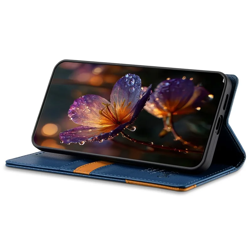 N.BEKUS P3 Funda para Xiaomi 15T Cartera con Bloqueo RFID Soporte Piel de PU Tapa Flip - Azul