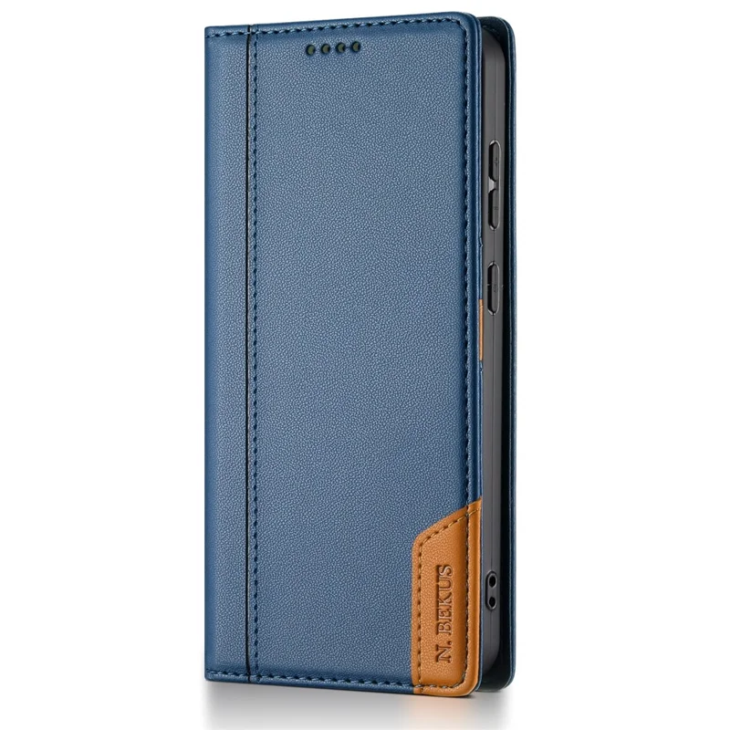N.BEKUS P3 Funda para Xiaomi 15T Pro Cartera con Bloqueo RFID Soporte de Cuero PU Tapa Flip - Azul