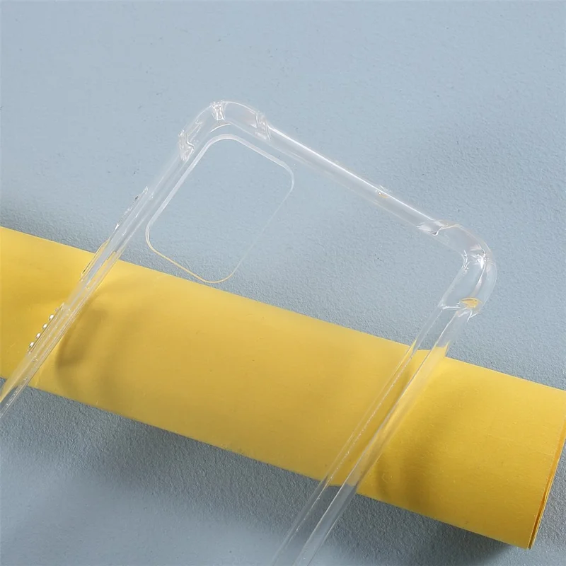 Pour Samsung Galaxy A51 5G SM-A516 Étui Coins renforcés Acrylique + Couverture de téléphone TPU transparente