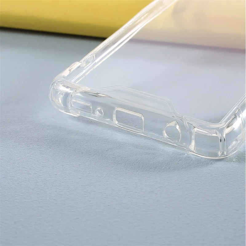 Pour Samsung Galaxy A51 5G SM-A516 Étui Coins renforcés Acrylique + Couverture de téléphone TPU transparente