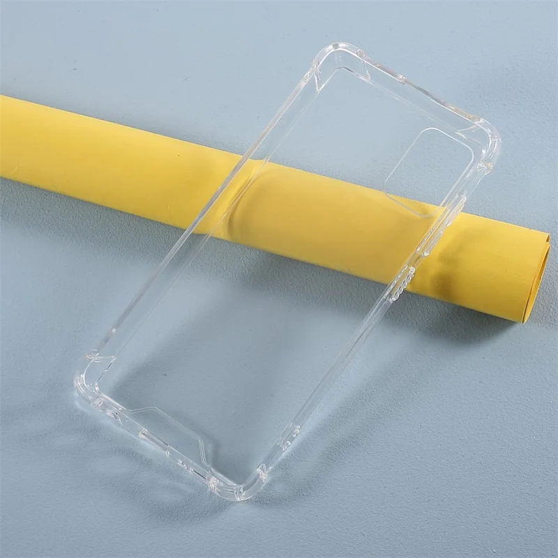 Pour Samsung Galaxy A51 5G SM-A516 Étui Coins renforcés Acrylique + Couverture de téléphone TPU transparente