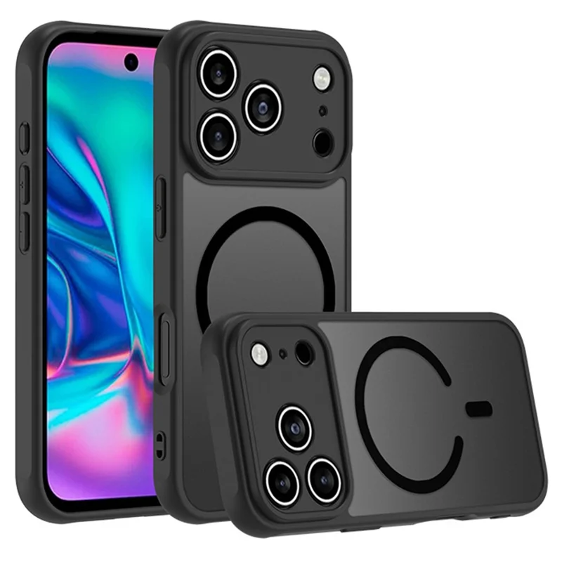 Capa para iPhone 17 Pro Compatível com MagSafe Skin-Touch PC + Capa Traseira Fosca de TPU