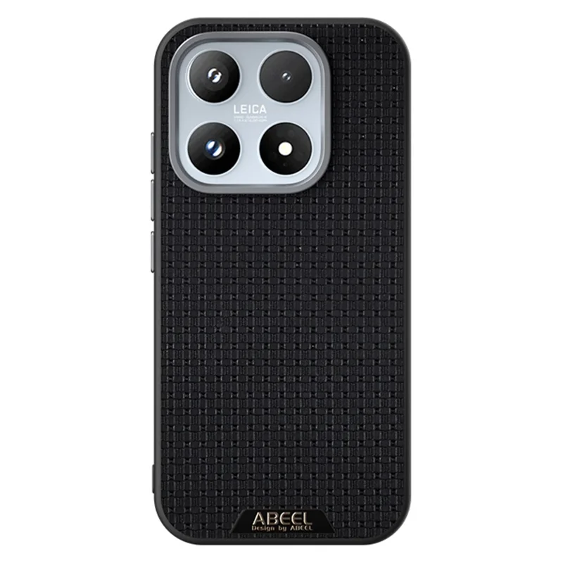 ABEEL For Xiaomi 17 Magnetic Case Textured Micro-Embossing Back Cover - Black
