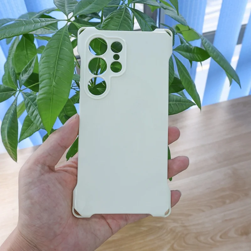 Acquisto all'ingrosso per Samsung Galaxy S24 Ultra Case Four Corner Anti Drop 1.5mm TPU Phone Back Cover - Bianco