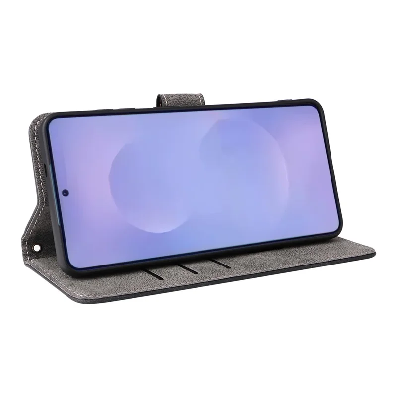 Pour Samsung Galaxy S26 / S26 Pro Étui Portefeuille Blocage RFID Cuir PU Housse de Téléphone Support avec Sangle - Noir