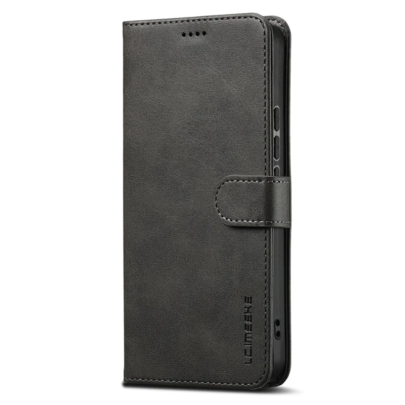 Funda LC.IMEEKE para Xiaomi 15T Pro, Textura de Cuero de Ternero, Soporte de Cartera, Cubierta de Teléfono - Gris
