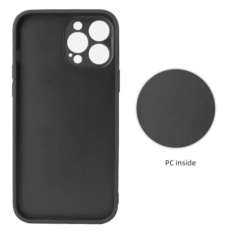 Для Iphone 14 Pro Anti-Scratch PU Кожаная Стенда Case Case Hard PC Внутренний Мягкий Soft TPU Bumper Shocker Shockper Protect Protect Protect - Текстура Углеродного Волокна