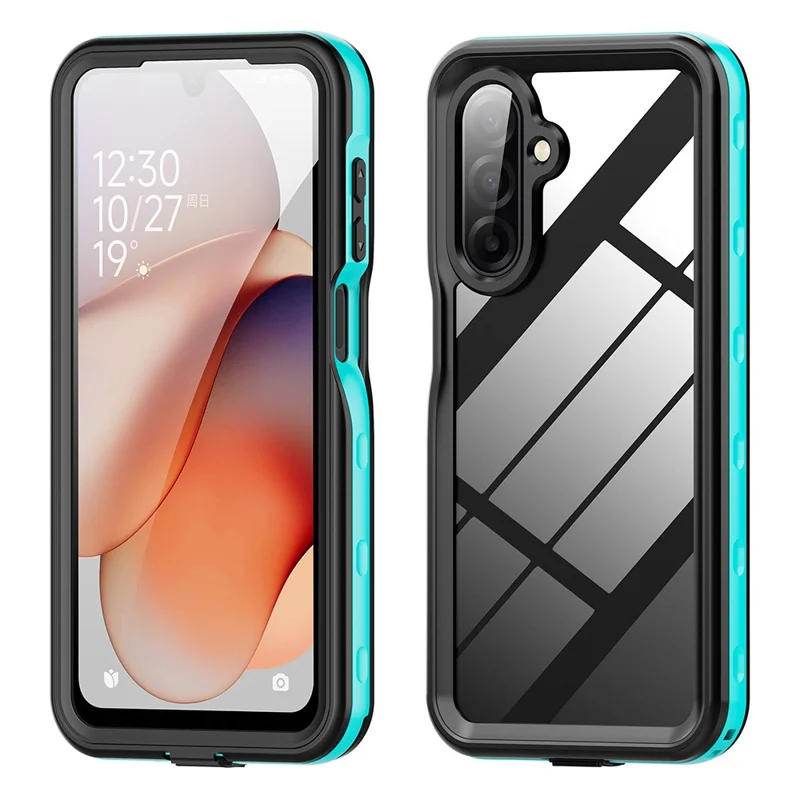 REDPEPPER For Samsung Galaxy A17 5G / A17 4G Case IP68 Waterproof PC + TPU Phone Cover - Blue