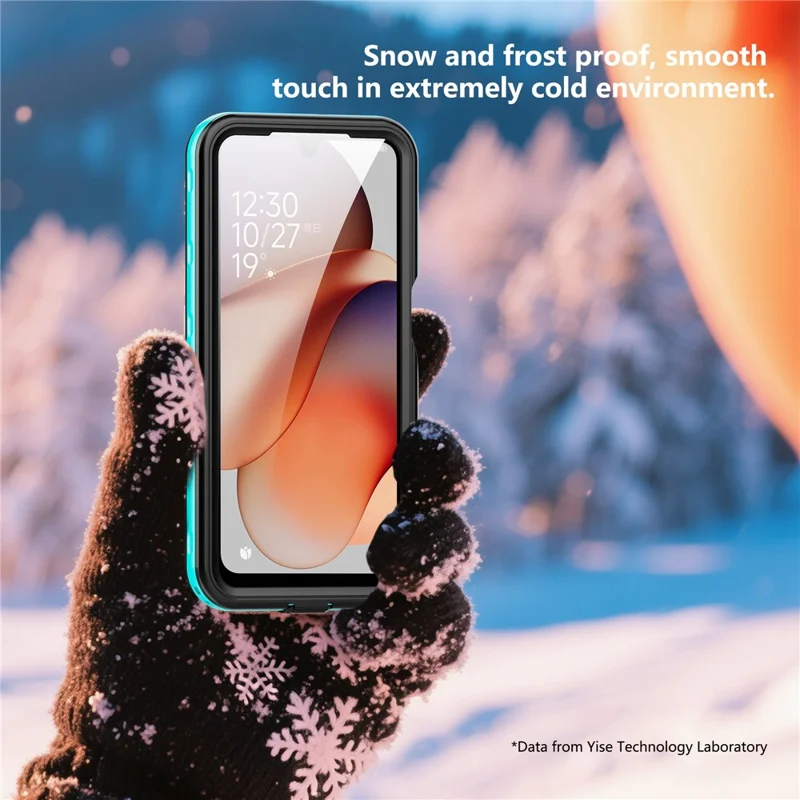 REDPEPPER For Samsung Galaxy A17 5G / A17 4G Case IP68 Waterproof PC + TPU Phone Cover - Blue