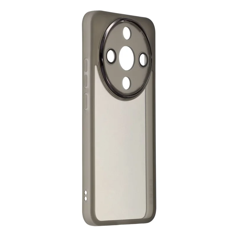 For Honor X9b 5G / X70 5G Case Electroplated Camera Frame TPU Phone Cover - Transparent Black