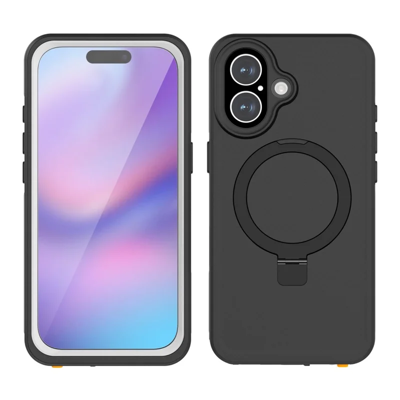 REDPEPPER Для iPhone 17 IP68 Водонепроницаемый чехол совместимый с MagSafe Подставка Чехол для телефона