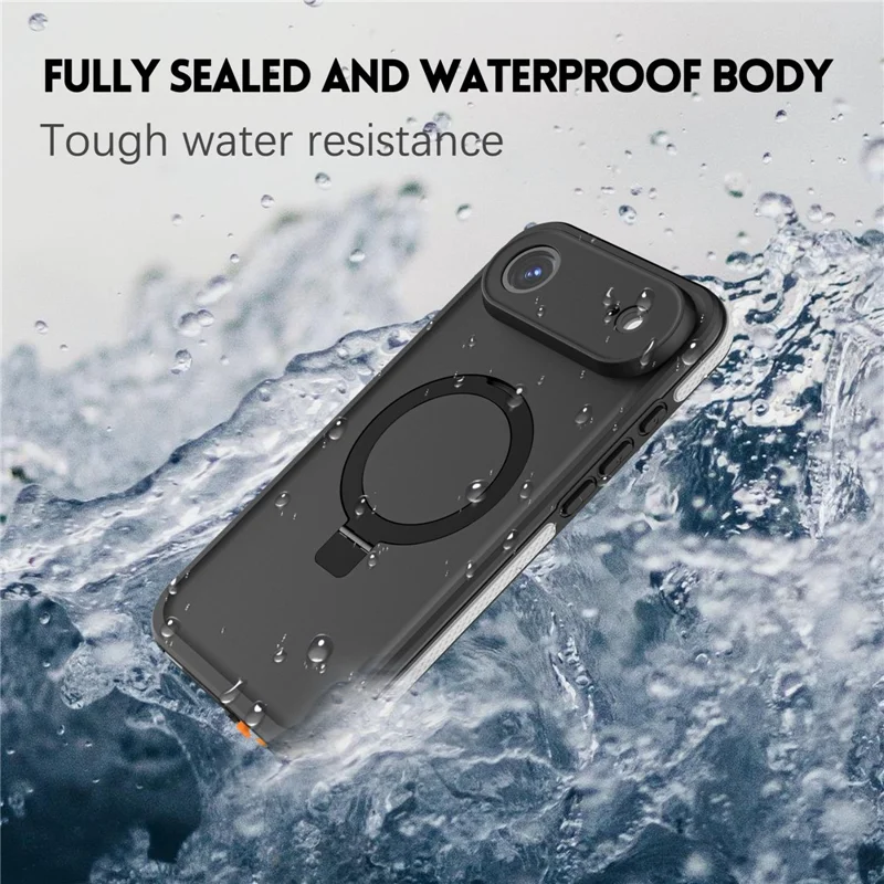 REDPEPPER Wasserdichte Hülle für iPhone Air mit IP68-Zertifizierung, MagSafe-kompatibel, mit Ständer und Rückseite