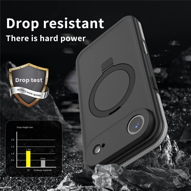 REDPEPPER Wasserdichte Hülle für iPhone Air mit IP68-Zertifizierung, MagSafe-kompatibel, mit Ständer und Rückseite