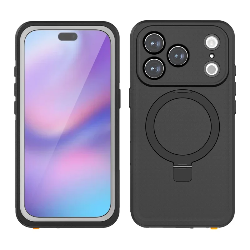 REDPEPPER Für iPhone 17 Pro IP68 Wasserdichte Hülle Kompatibel mit MagSafe Ständer Telefonrückseite