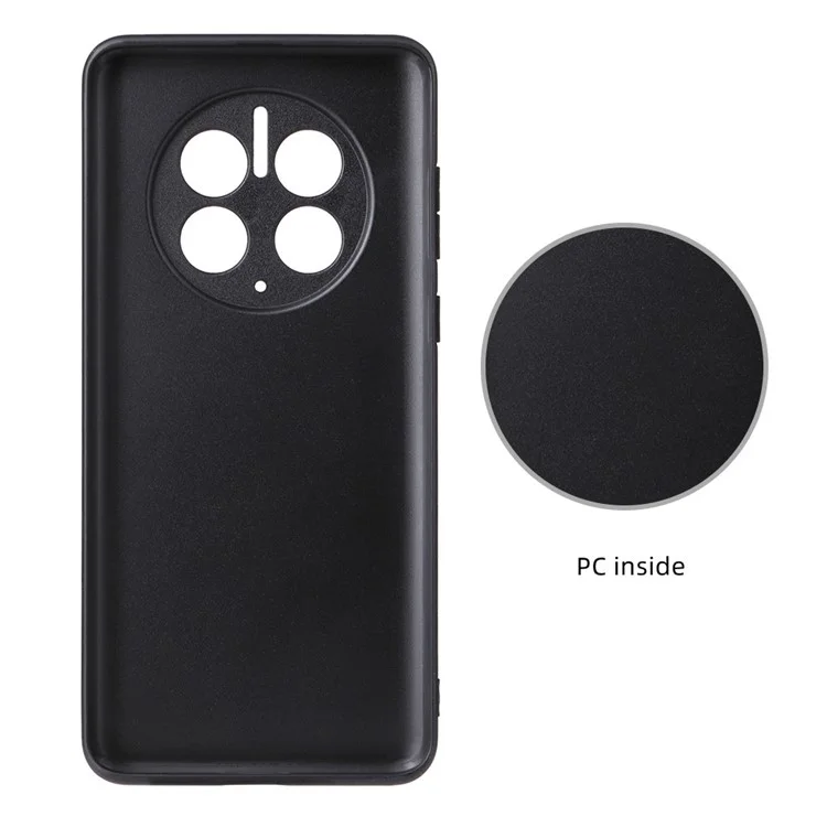 Pour Huawei Mate 50 Pro 4G Étui de protection en cuir PU + PC + TPU antichoc - Léopard