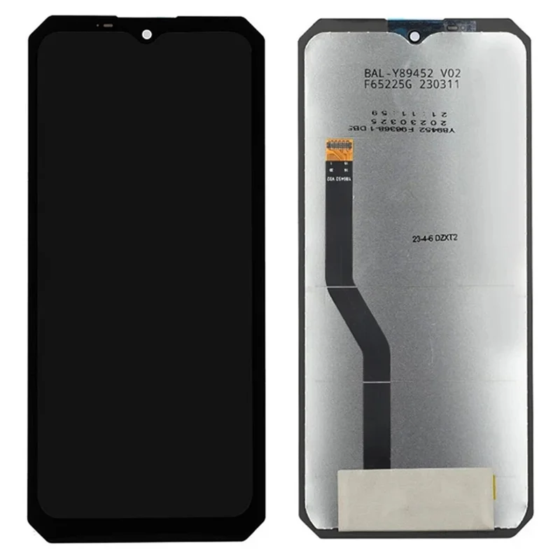 Per Oukitel WP36 (Y89452 Android 13) Parte di ricambio per sostituzione del gruppo display LCD e digitizer di Grado C (senza logo)