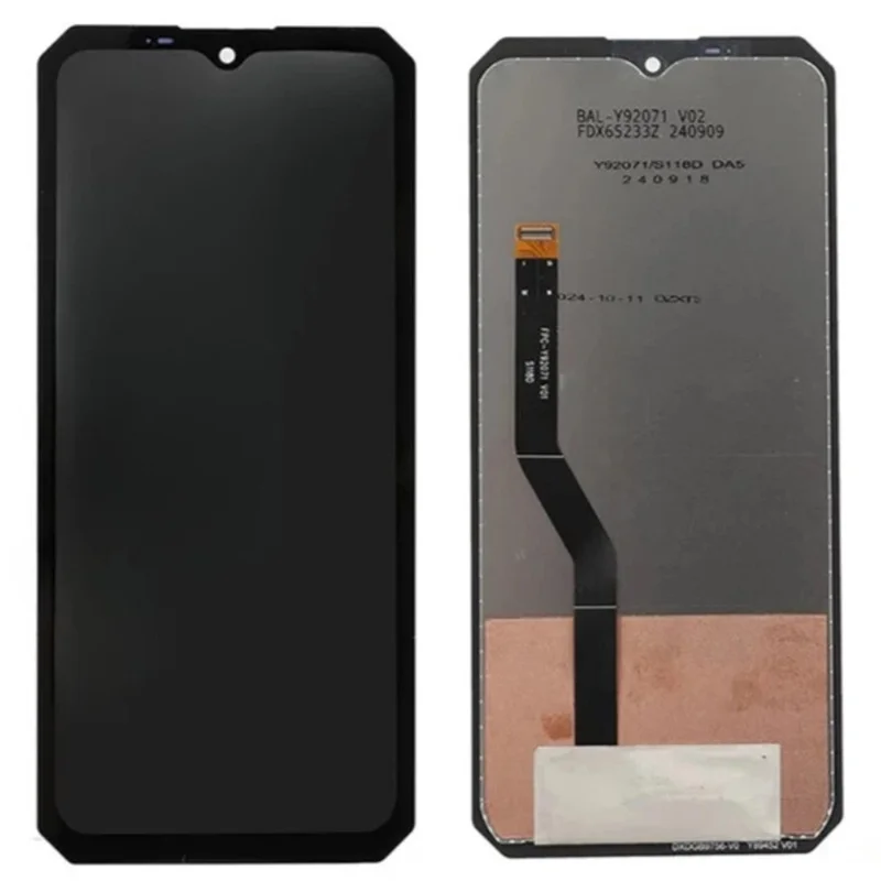 Per Oukitel WP38 (Y92071 Android 14) Sostituzione Parte Gruppo Schermo LCD e Digitizer Grado C (Senza Logo)