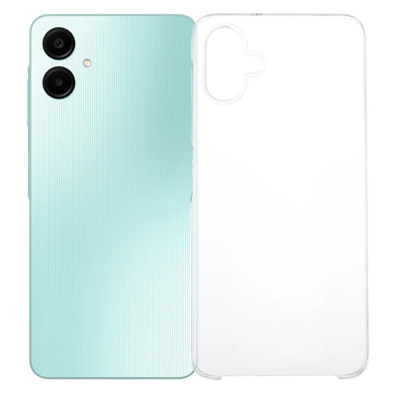 Coque 4G Samsung Galaxy A07 en TPU avec cadre et dos en acrylique transparent avec film PET