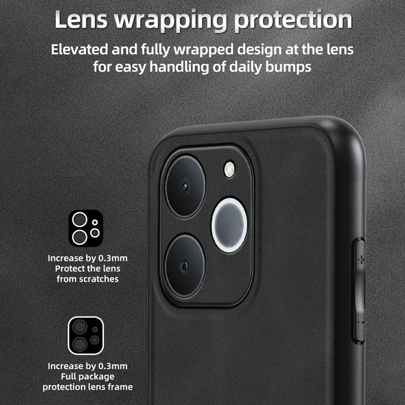 ANNYOJO Para Realme C71 4G / Note 70 4G Capa Couro PU + PC + TPU Anti Queda Capa Traseira do Telefone - Verde