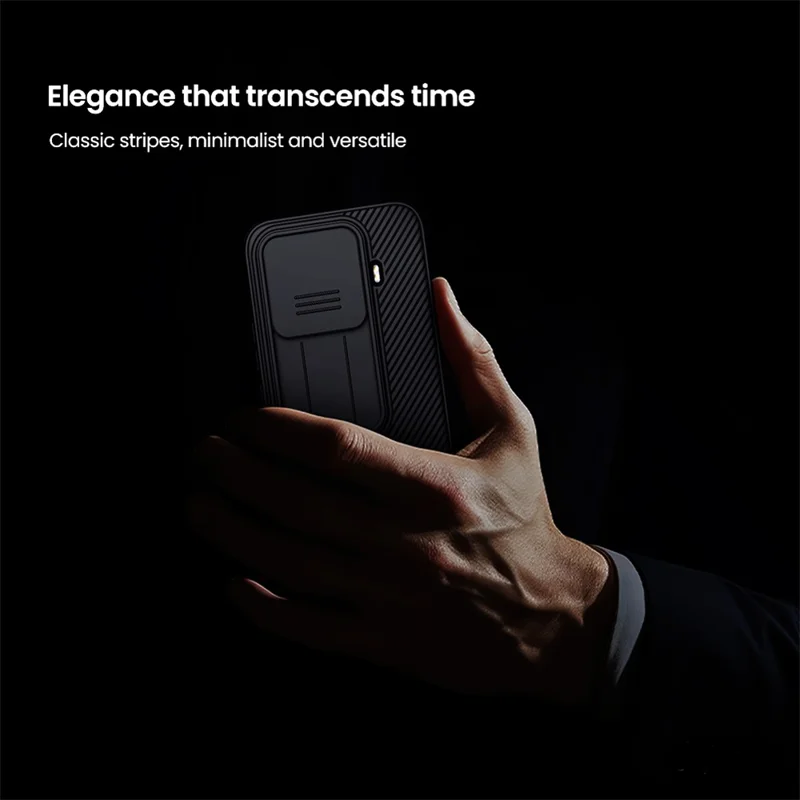 NILLKIN Camshield Pro Serie voor Xiaomi 15T Pro hoes PC + TPU Schuifcamera deksel telefoonhoes