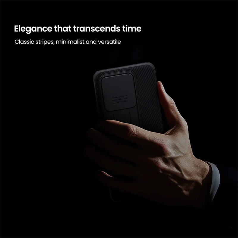 NILLKIN Camshield Pro-serie voor Xiaomi 15T hoesje PC + TPU Schuifbare cameraflip hoes